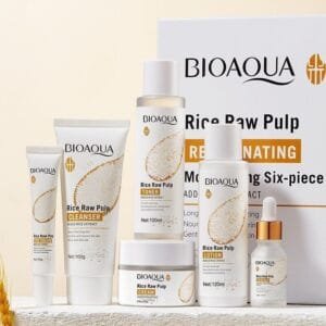 Bioaqua Rice Raw Pulp Skin Care Set