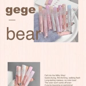 Gege Bear Glitter Liquid Eyeliner
