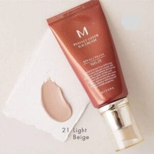 missha Brand  korea  BB Cream foundation  spf 42/ pA +++  No 21 ( light beige)