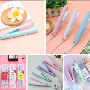 Mini hair straightener