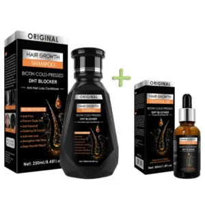 Davey Hair growth oil and shampoo combo