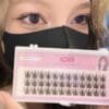 Manga eyelashes cluster