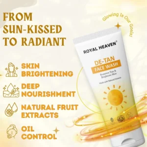 Royal Heaven De Tan Facewash