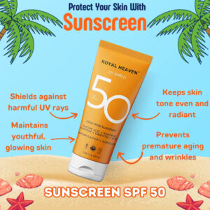 Royal Heaven SPF 50 Sunscreen - India’s Most Lightweight, Broad Spectrum Sun Protection