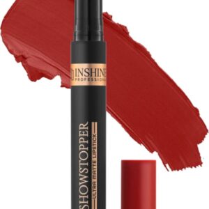 Showstopper Ultra Matte Lipstick | Water And Smudge Proof | Vitamin E & Jojoba Oil